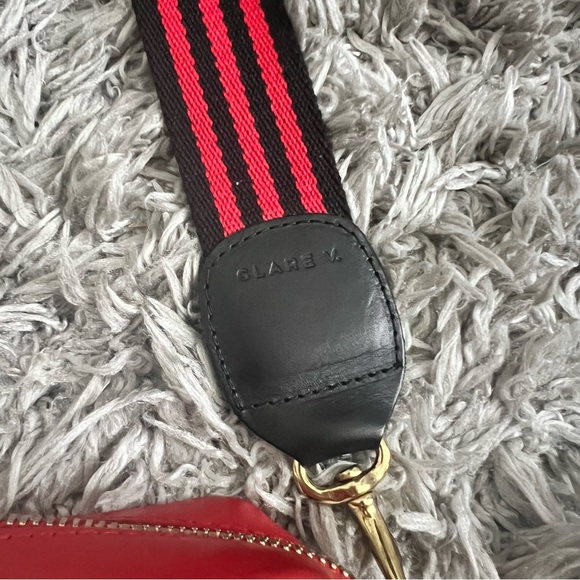 Clare V Midi Sac Red - Picture 5 of 12